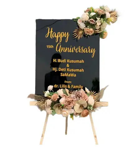 Papan Bunga Akrilik Natah