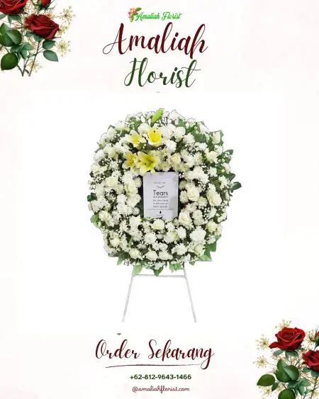 Krans Bunga Duka Natah