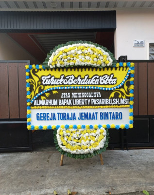 Papan Bunga Duka di Natah