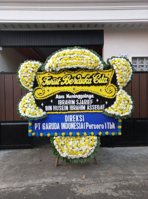 Papan Bunga Duka di Natah